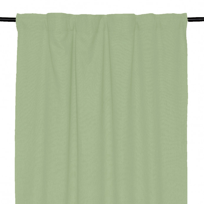 Rideau Uni Ruflette et Passe Tringle FIGARI