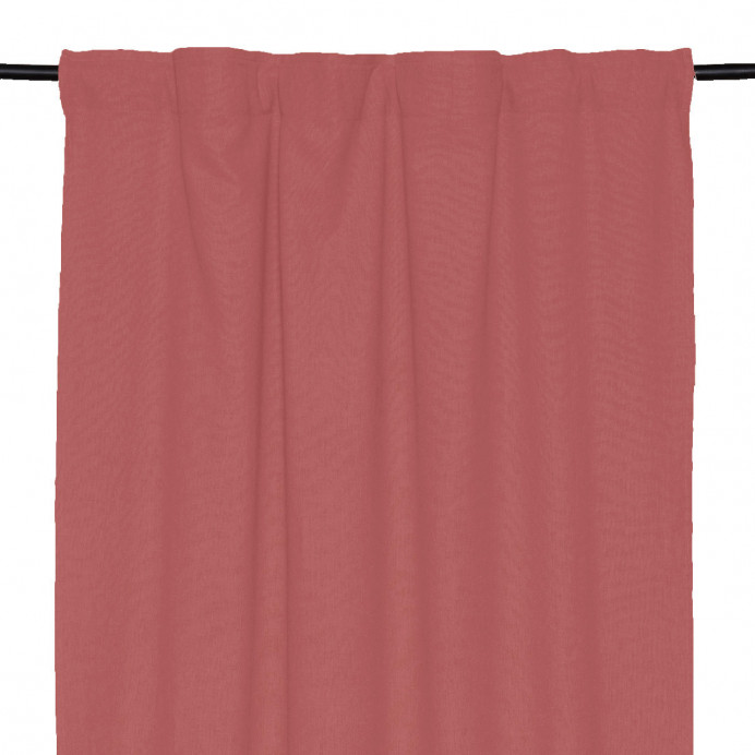 Rideau Uni Ruflette et Passe Tringle FIGARI