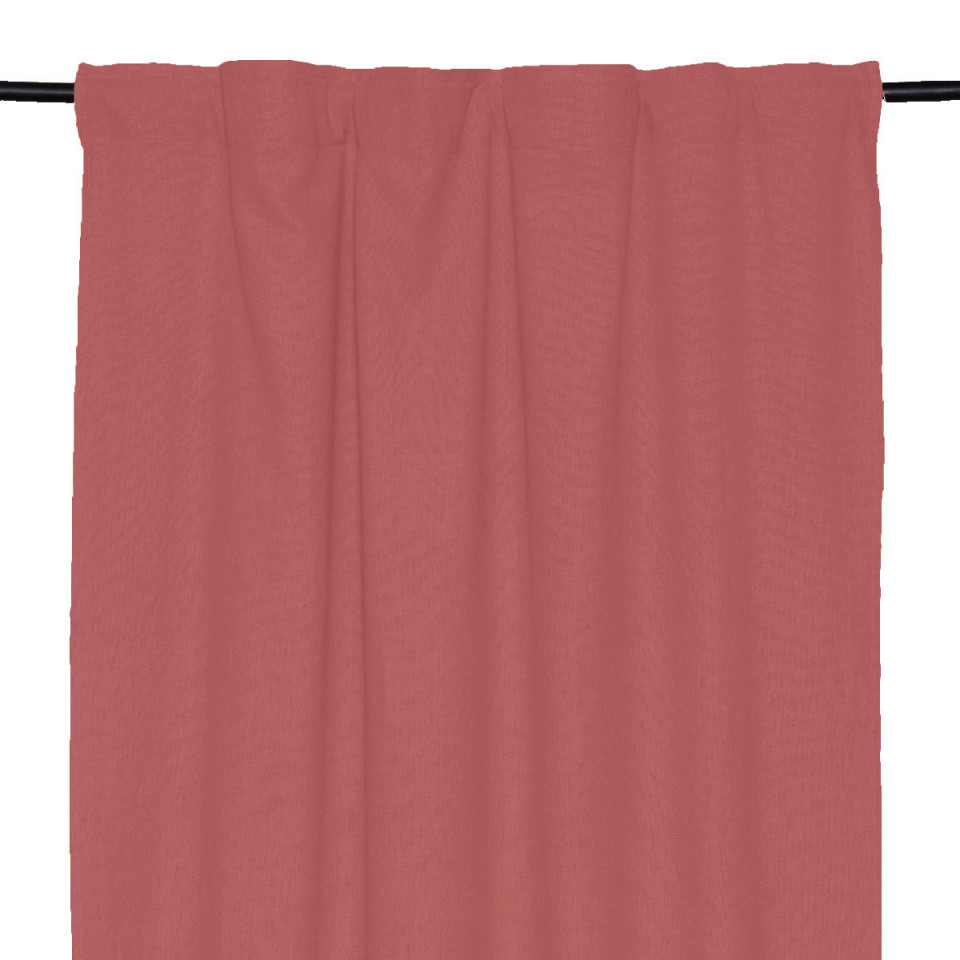 Rideau Uni Ruflette et Passe Tringle FIGARI  