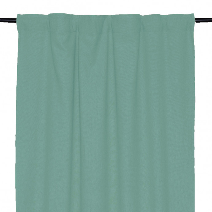 Rideau Uni Ruflette et Passe Tringle FIGARI