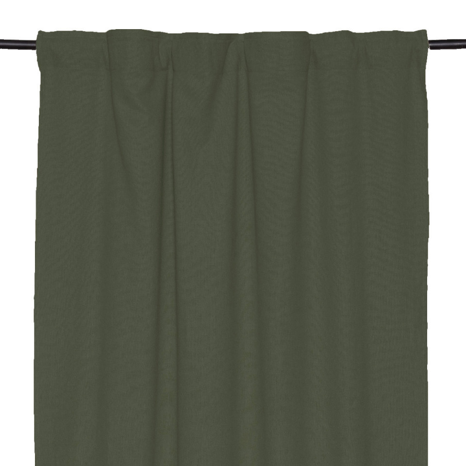 Rideau Uni Ruflette et Passe Tringle FIGARI  