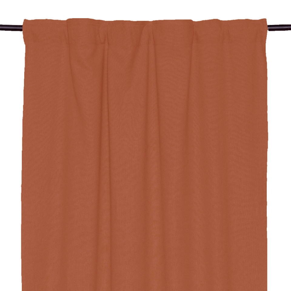 Rideau Uni Ruflette et Passe Tringle FIGARI  