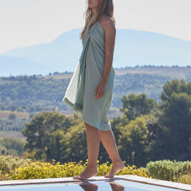 Paréo en Gaze de Coton MYKONOS