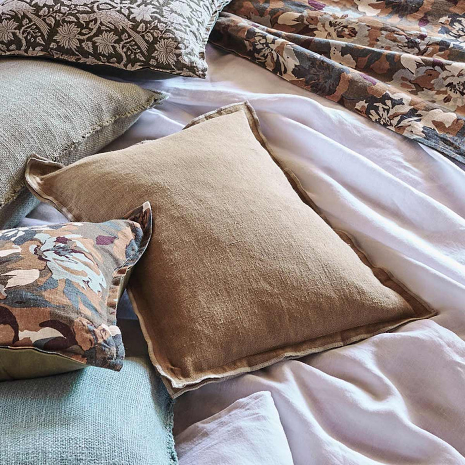 Housse de Coussin en Lin SEONI