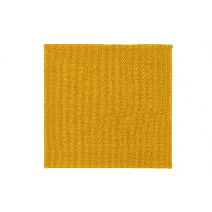 Harmony Textile - Haomy Tapis de Bain carré KYMI - 60X60