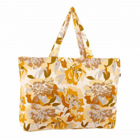 Sac Cabas Lin Imprimé Fleurs TRIESTE 