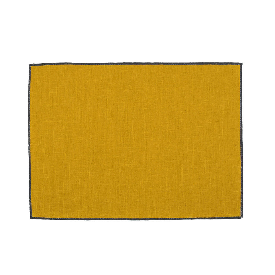 Set de Table BORGO en Lin Enduit - 35X48