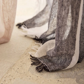 Rideau Voile de Lin et Coton TURIN