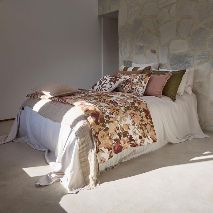 Harmony Textile - Haomy Housse de Couette TALOA en Satin de Coton L...