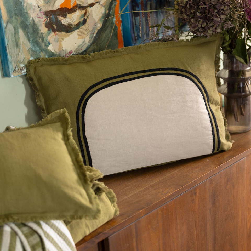 Coussin en Lin et Coton LALY