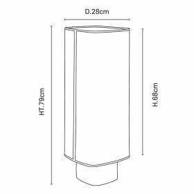 Lampe à Poser Grand Modèle DOLCE