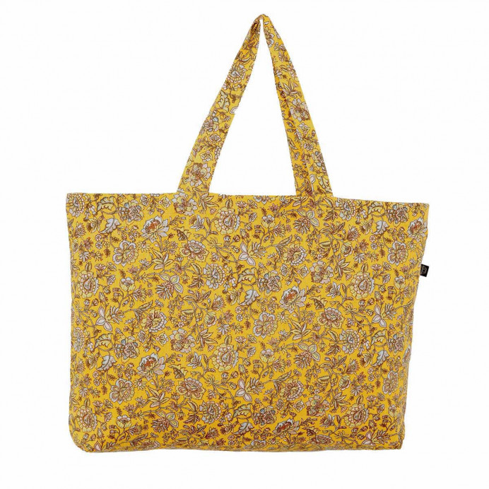 Sac cabas en Lin Imprimé Petites Fleurs SAMARA