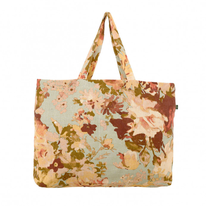 Sac Cabas Lin Imprimé Fleuri BOLOGNE