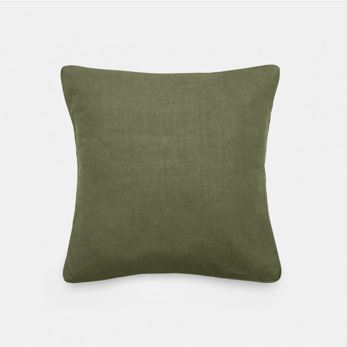 Housse de Coussin Unie Lin Coton OPERA