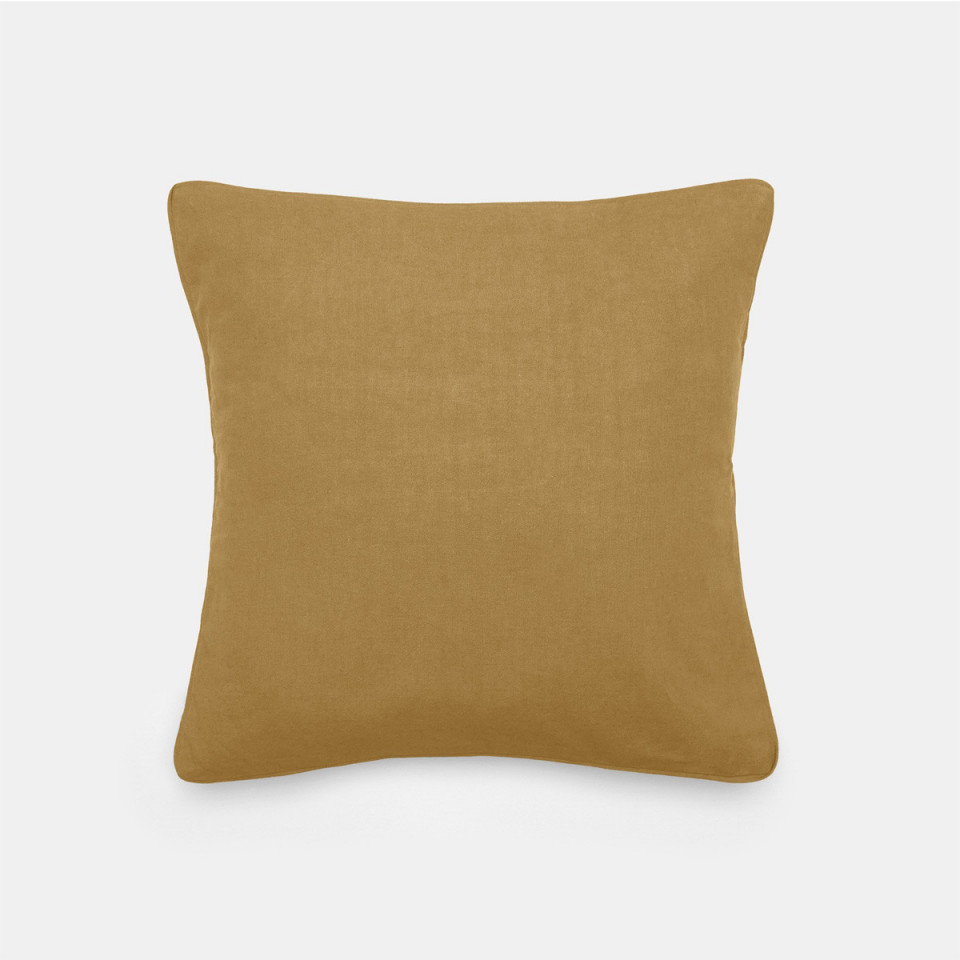 Housse de Coussin Unie Lin Coton OPERA  