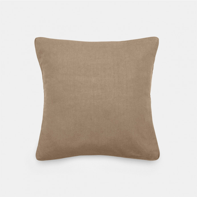 Housse de Coussin Unie Lin Coton OPERA
