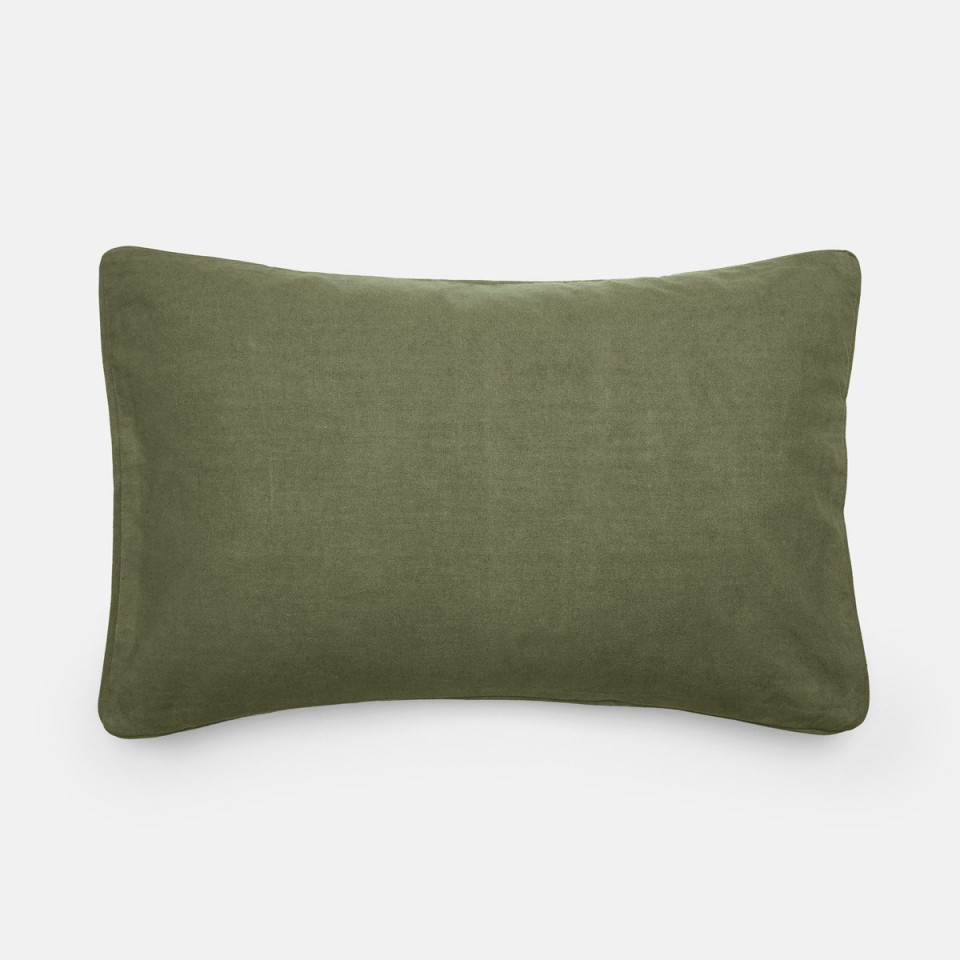 Housse de Coussin Unie Lin Coton OPERA  