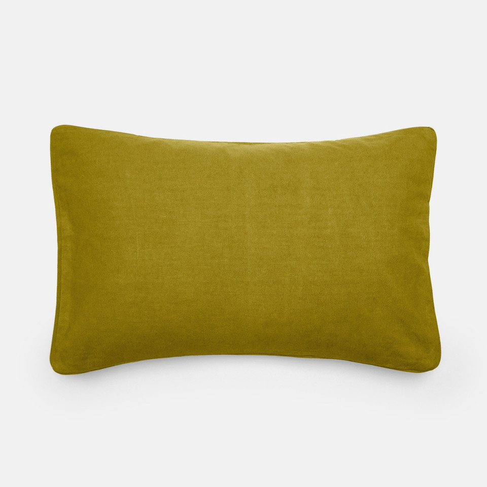 Housse de Coussin Unie Lin Coton OPERA  