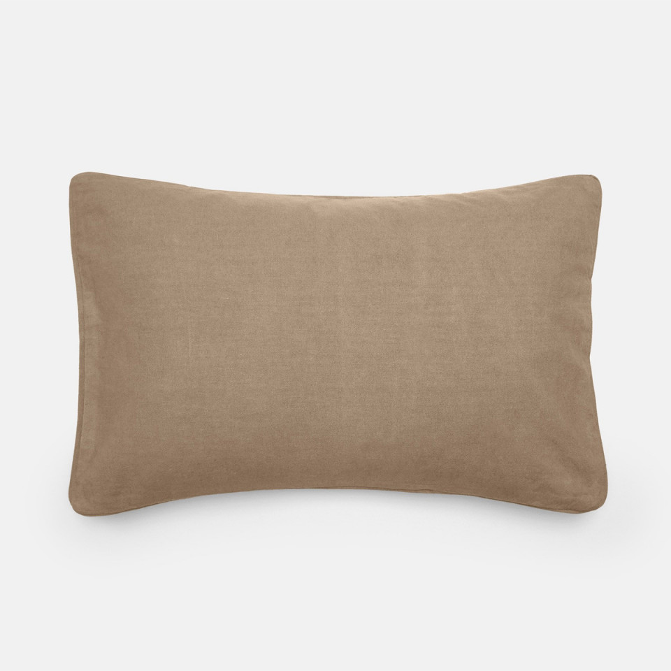 Housse de Coussin Unie Lin Coton OPERA  