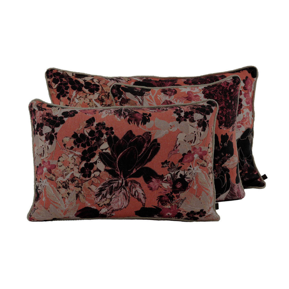Housse de Coussin Fleuri SIENNE  