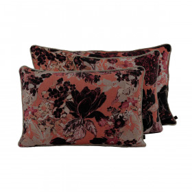 Housse de Coussin Fleuri SIENNE  