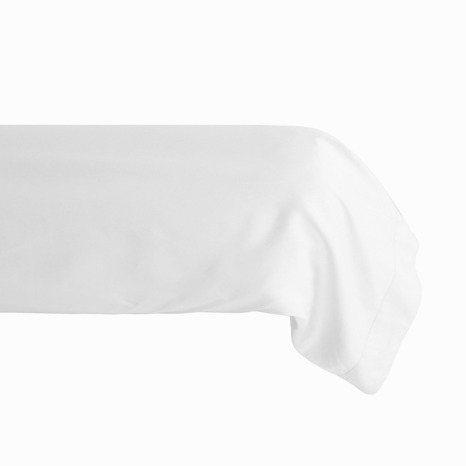 Taie de Traversin en Percale de Coton MANOIR  
