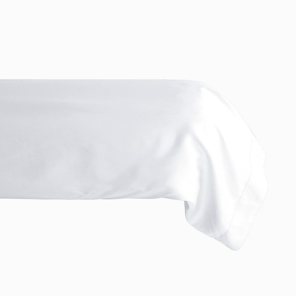 Taie de Traversin en Percale de Coton MANOIR  