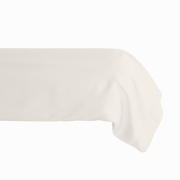 Taie de Traversin en Percale de Coton MANOIR