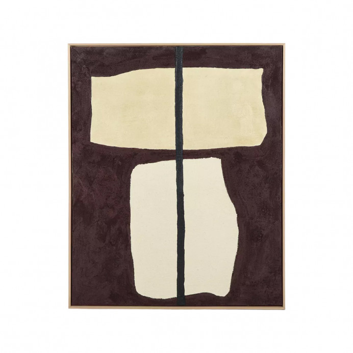 Toile EQUA Canvas Bois - 100 x 80