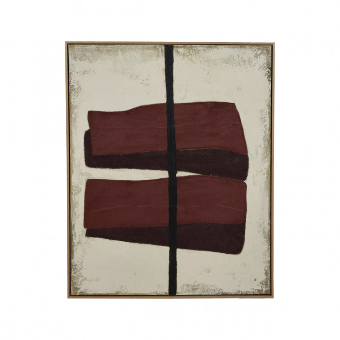 Toile EQUA Canvas Bois - 100 x 80