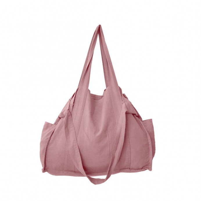 Cabas Shopping Lin et Coton ATACAMA - Vent du Sud | Impression lin