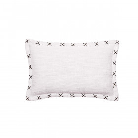 Housse de Coussin Broderie Croix PALAFITA  
