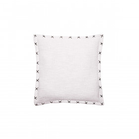 Housse de Coussin Broderie Croix PALAFITA  