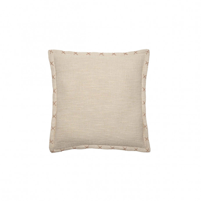 Housse de Coussin Broderie Croix PALAFITA