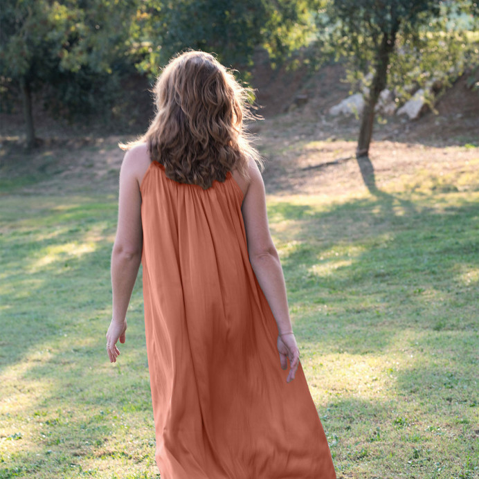 Robe Longue à Bretelles PAMPA