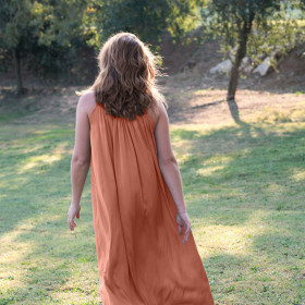 Robe Longue à Bretelles PAMPA 