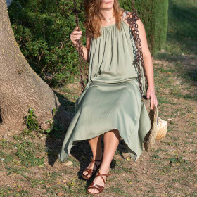 Robe Longue à Bretelles PAMPA 