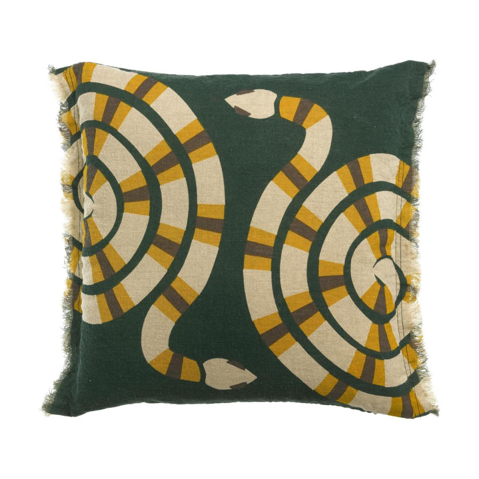 Coussin Coton Imprime ZEFF YOKA  