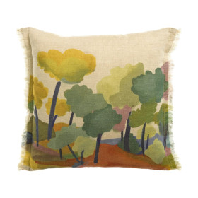 Coussin Lin Coton Imprimé ZEFF MELIO  