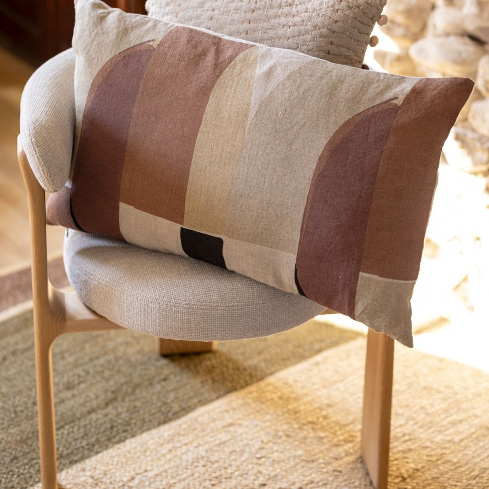 Coussin Lin Coton ZEFF KALI  