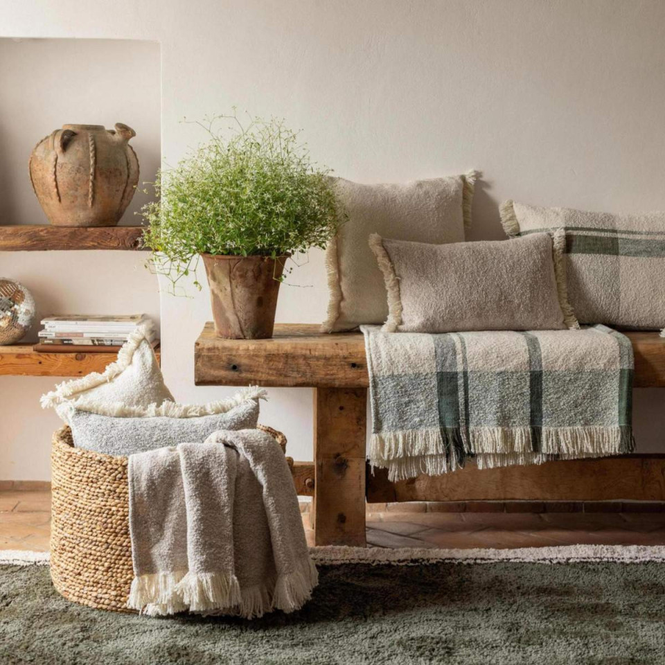 Coussin Effet Bouclette JANE  