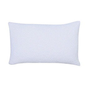 Coussin Fibres Recyclées Nid d'Abeille MAIA  