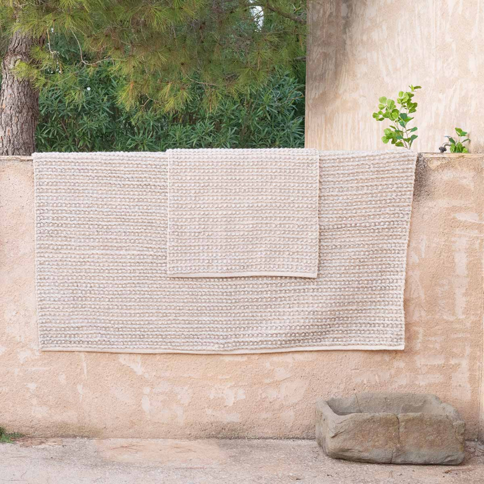 Tapis de Sol Coton Laine KARMA