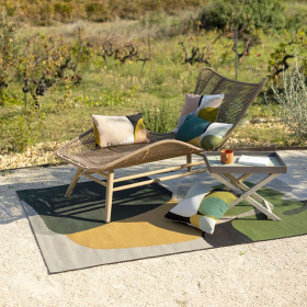 Coussin Leana Jacquard Indoor Outdoor  