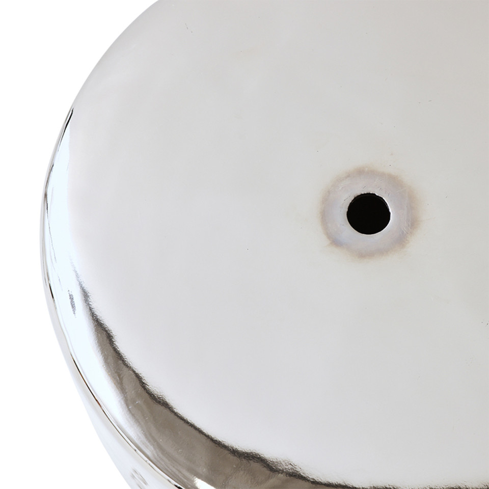 Table d'Appoint en Grès Chrome