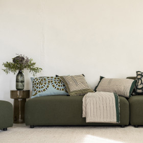 Coussin Lin Coton Imprimé KORI  