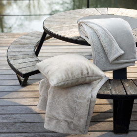 Coussin Fausse Fourrure LIWEN  