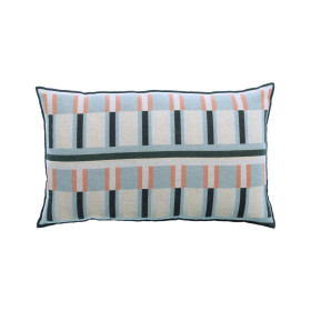 Coussin Lin Coton Imprimée JASON  