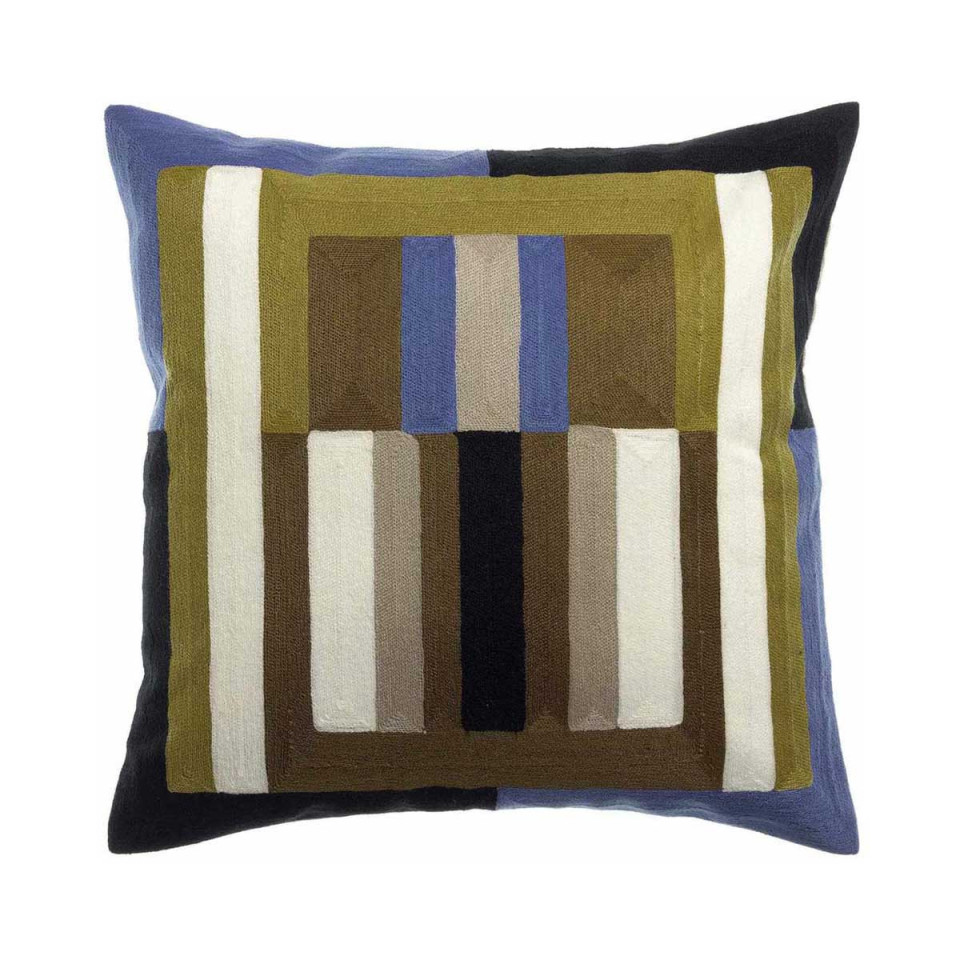 Coussin Coton Brodé JASON  