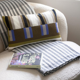 Coussin Coton Brodé JASON  